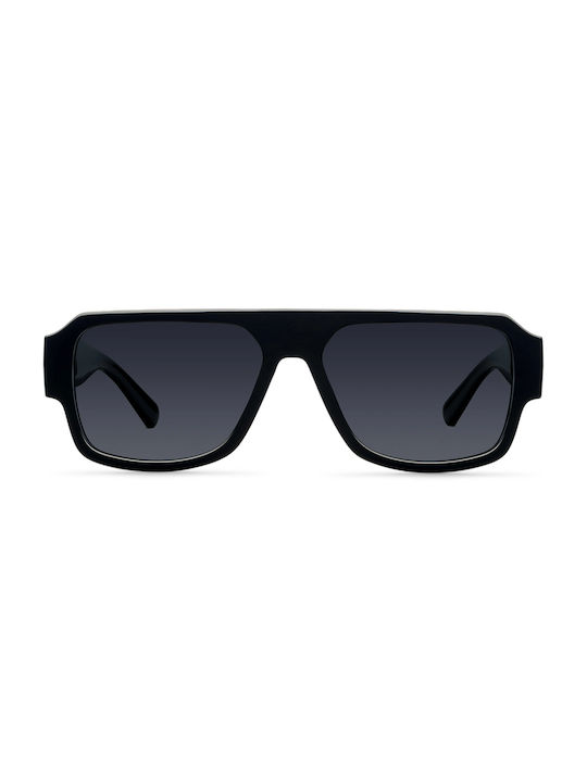 Meller Sunglasses with Black Plastic Frame and Black Polarized Lens NIA-TUTCAR