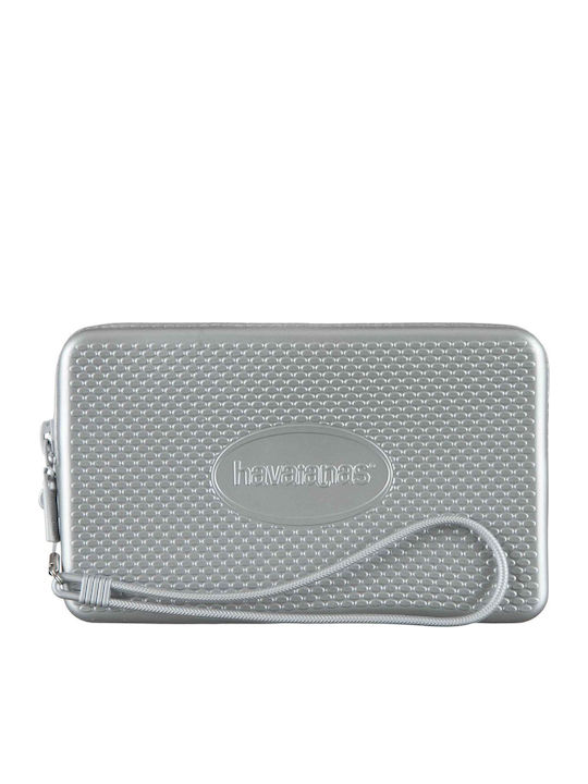 Havaianas Toiletry Bag in Silver color 17cm