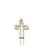 Mentzos Gold Cross 14K