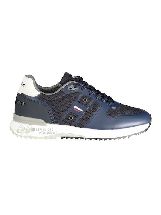 Blauer Sneakers Blue