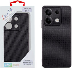 Volte-Tel Carbon Lift Full Camera Protection Coperta din spate Silicon Rezistent Negru (Redmi Note 13 Pro 5G / Poco X6)