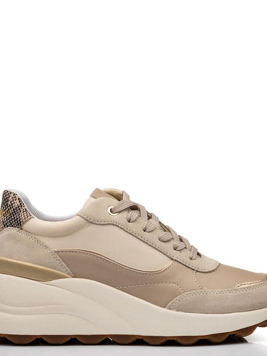 Geox D Spherica Sneakers Light Sand