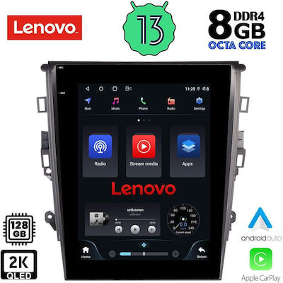 Lenovo Car-Audiosystem 2DIN (Bluetooth/USB/AUX/WiFi/GPS/Apple-Carplay/Android-Auto) mit Touchscreen 9.7"