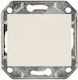 DIL Recessed Wall Switch Single with Frame Alle...