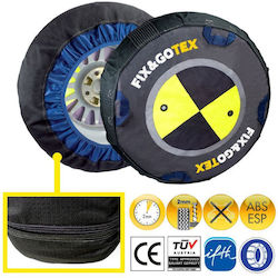 Anti-Skid Snow Chain Elastic Cover Fix&go Tex No.xs 2 Pieces