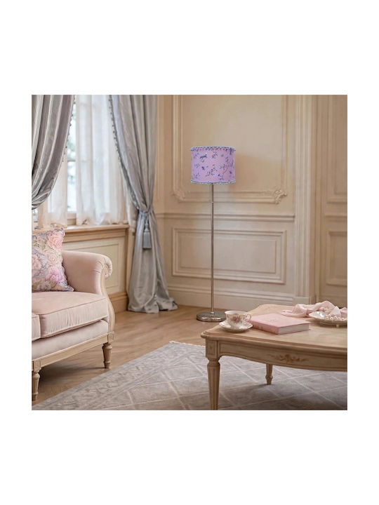 Floor Lamp Soft Grey Animal Dimensions 1.65*35*25 E27 Oxygen Lampshades