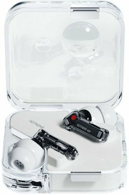 Nothing Ear In-ear Bluetooth Handsfree Ακουστικά με Αντοχή στον Ιδρώτα και Θήκη Φόρτισης Λευκά