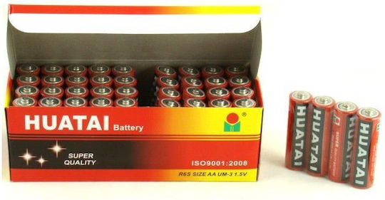 Huatai Um-3 Μπαταρίες Zinc AA 1.5V 40τμχ