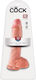 Boss Of Toys Dildo realist cu Testicule și Ventuză 25cm