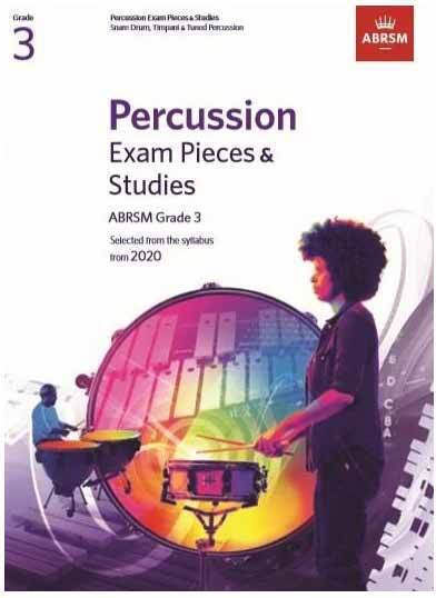 ABRSM Percussion Exam Pieces & Studies, Grade 3 за Барабани