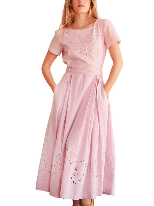 Madame Shou Shou Dress Old Pink