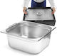 Hendi Stainless Steel Gastronorm GN2/3 H150mm