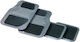 Autoline Set of Front and Rear Mats Universal 4pcs Gray