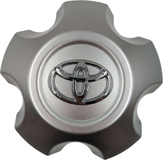Τάπα Κέντρου Ζάντας Toyota με Εσωτερική Διάμετρο 145mm Ασημί 1τμχ