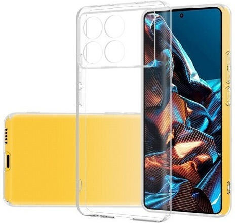 Back Cover Σιλικόνης Διάφανο (Poco X6 Pro)