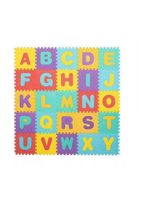 Springos Puzzle de podea educativ pentru copii cu litere Multicolor 26buc