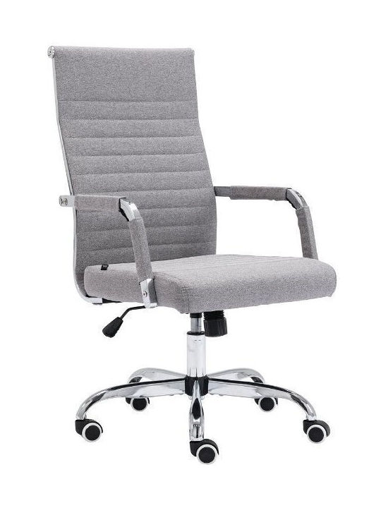 Office Chair with Fixed Arms Grey CLP