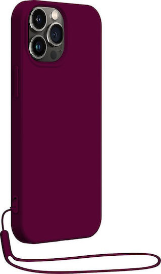 Bigben Interactive Back Cover Σιλικόνης Μωβ (iPhone 14 Pro)