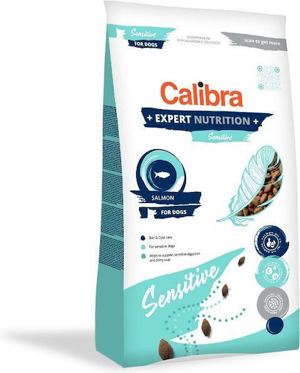 Calibra Sensitive 12kg Ξηρά Τροφή Σκύλων με Σολομό και Πουλερικά