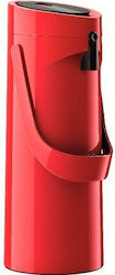 Tefal Ponza Ποτήρι Θερμός Γυάλινο / Πλαστικό Red 1.9lt