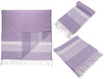 Fouta White Beach Towel 170x80cm