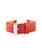 Bisset Leather Strap Red 22mm