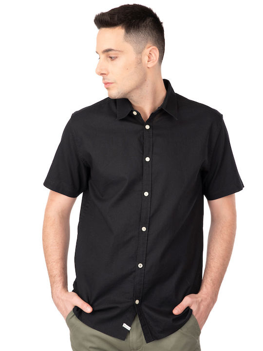 Rebase Men's Shirt Short Sleeve Black