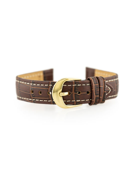 Bisset Leather Strap Brown 16mm