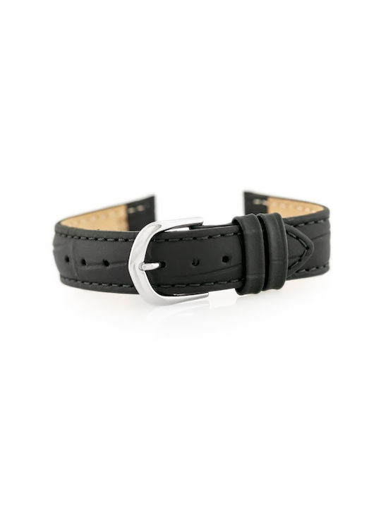 Bisset Leather Strap Gray 16mm