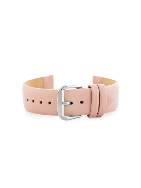 Pacific Leather Strap Pink 20mm