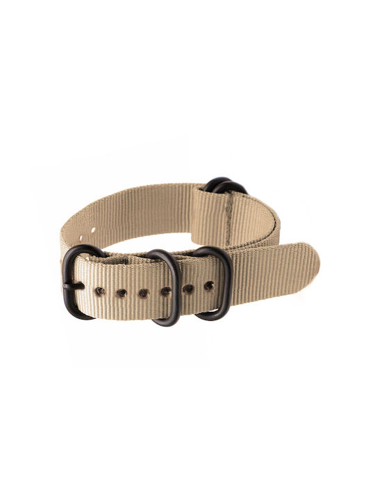 Pacific Fabric Strap Nato Beige 22mm