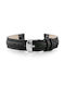 Pacific Leather Strap Black 16mm