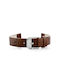 Pacific Leather Strap Brown 14mm