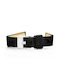 Pacific Leather Strap Black 22mm