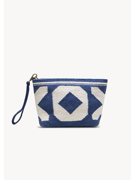 Sea You Soon Eze Fabric Women's Handbag Blue