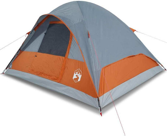 vidaXL Campingzelt Iglu Orange für 6 Personen 270x210x145cm