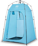 vidaXL Σκηνή Camping Τουαλέτας Μπλε 150x150x220εκ.