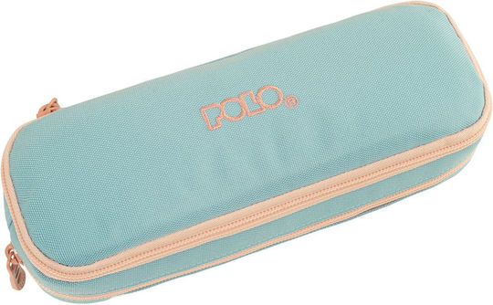 Polo Duo Box Cord Federmäppchen Cyan/Salmon