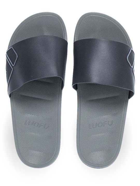 Luofu Ανδρικά Slides Γκρι