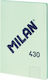 Τετραδιο Δεμενο Milan Flex Α4 48φ Πρασινο 57242g48gr Milan