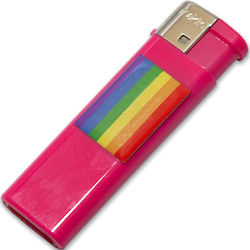 Pride Lighter Fuscia Lgbt Flag