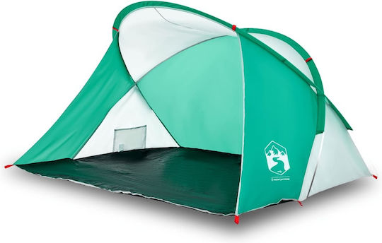 vidaXL Pop Up Strandsonnenschutz 4 Personen Grün