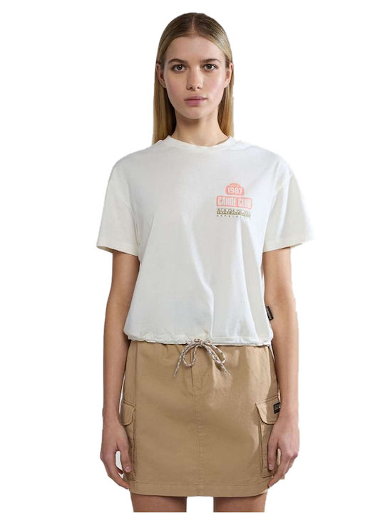 Napapijri Damen T-shirt cream