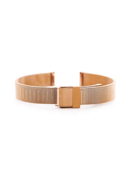 Pacific Metallic Bracelet Pink Gold 14mm