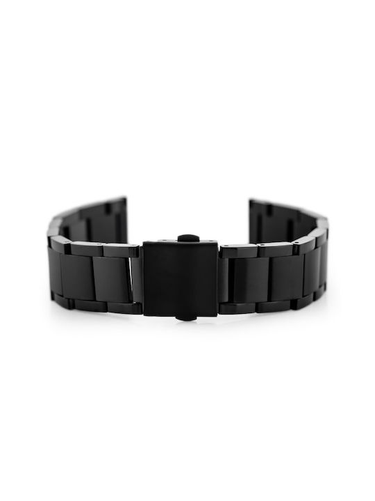 Pacific Metallic Bracelet Black 22mm