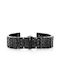 Pacific Metallic Bracelet Black 18mm