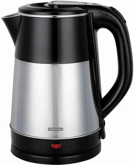 Termomax Βραστήρας 1.8lt 1500W Ασημί
