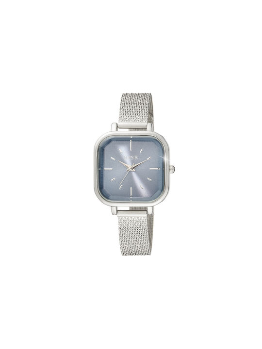 Loisir Watch with Gray Metal Bracelet