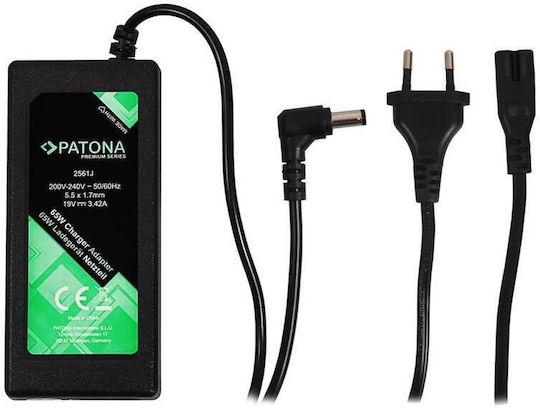 Patona Laptop Charger 65W 19V 3.42A for Acer