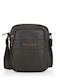 Frank Men's Messenger Bag Brown